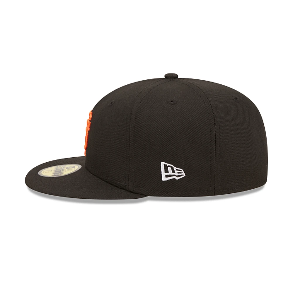 San Francisco Giants MLB Sidepatch 59FIFTY Cerrada Negra