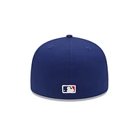 Texas Rangers MLB Sidepatch 59FIFTY Cerrada Azul