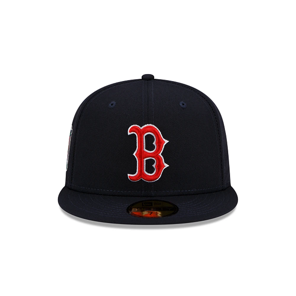 Boston Red Sox MLB Sidepatch 59FIFTY Cerrada Azul