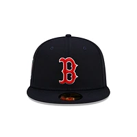 Boston Red Sox MLB Sidepatch 59FIFTY Cerrada Azul