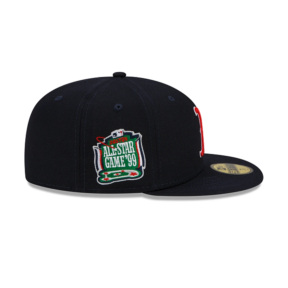 Boston Red Sox MLB Sidepatch 59FIFTY Cerrada Azul