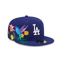 Los Angeles Dodgers MLB Blooming 59FIFTY Cerrada