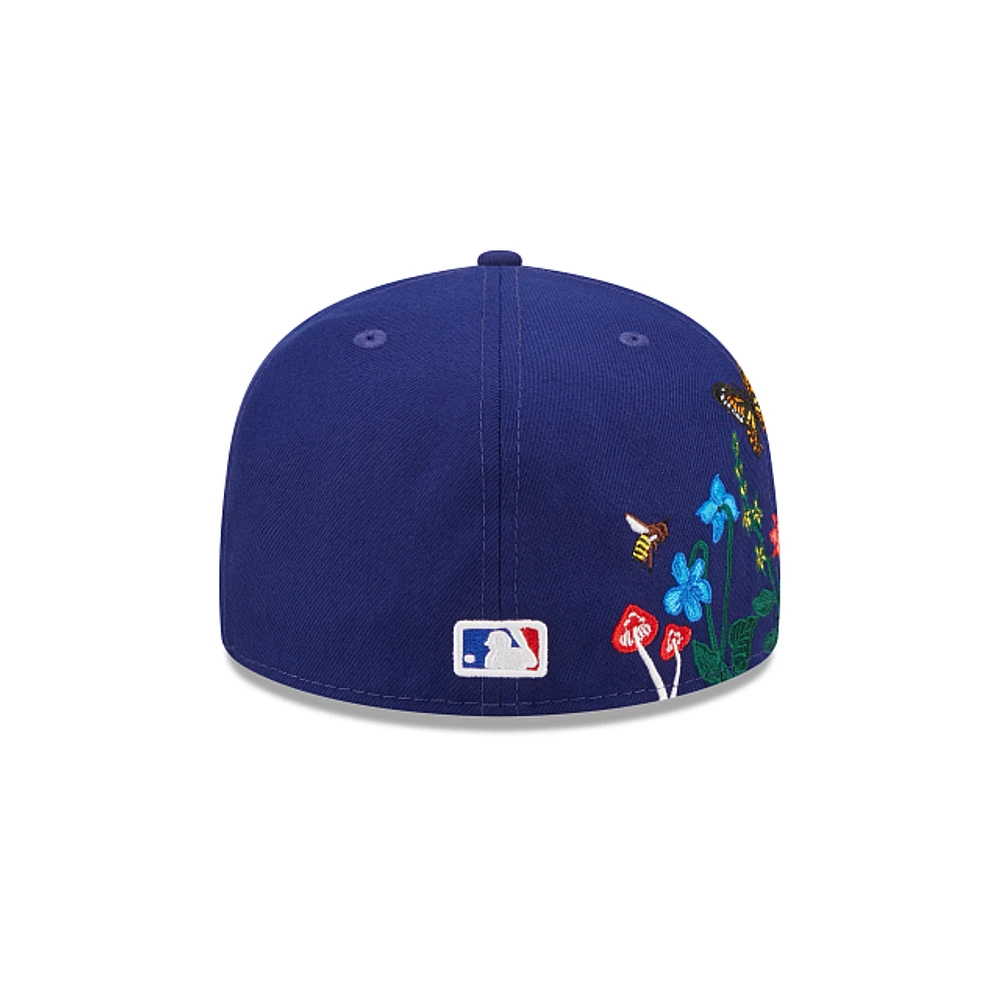 Los Angeles Dodgers MLB Blooming 59FIFTY Cerrada