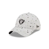 Las Vegas Raiders Women's Floral 9TWENTY Strapback para Mujer