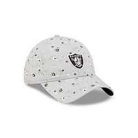 Las Vegas Raiders Women's Floral 9TWENTY Strapback para Mujer