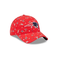 New England Patriots Women's Floral 9TWENTY Strapback para Mujer