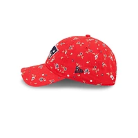 New England Patriots Women's Floral 9TWENTY Strapback para Mujer