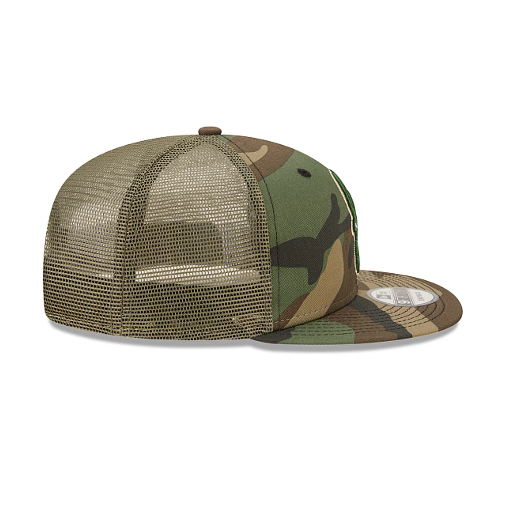 Milwaukee Bucks Camo Truck 9FIFTY Snapback