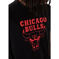 Playera Manga Corta Chicago Bulls NBA Foil Logo