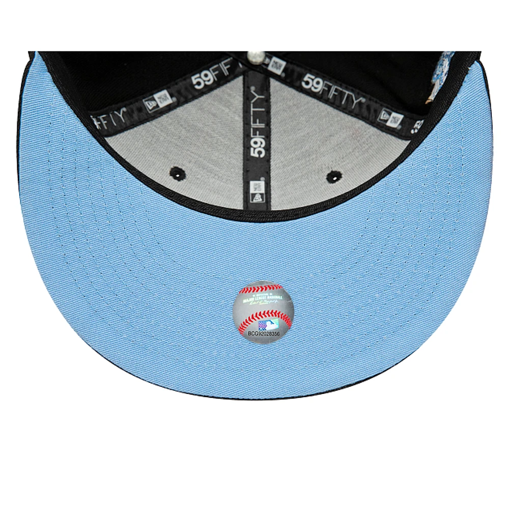 Miami Marlins MLB Side Patch Bloom 59FIFTY Cerrada