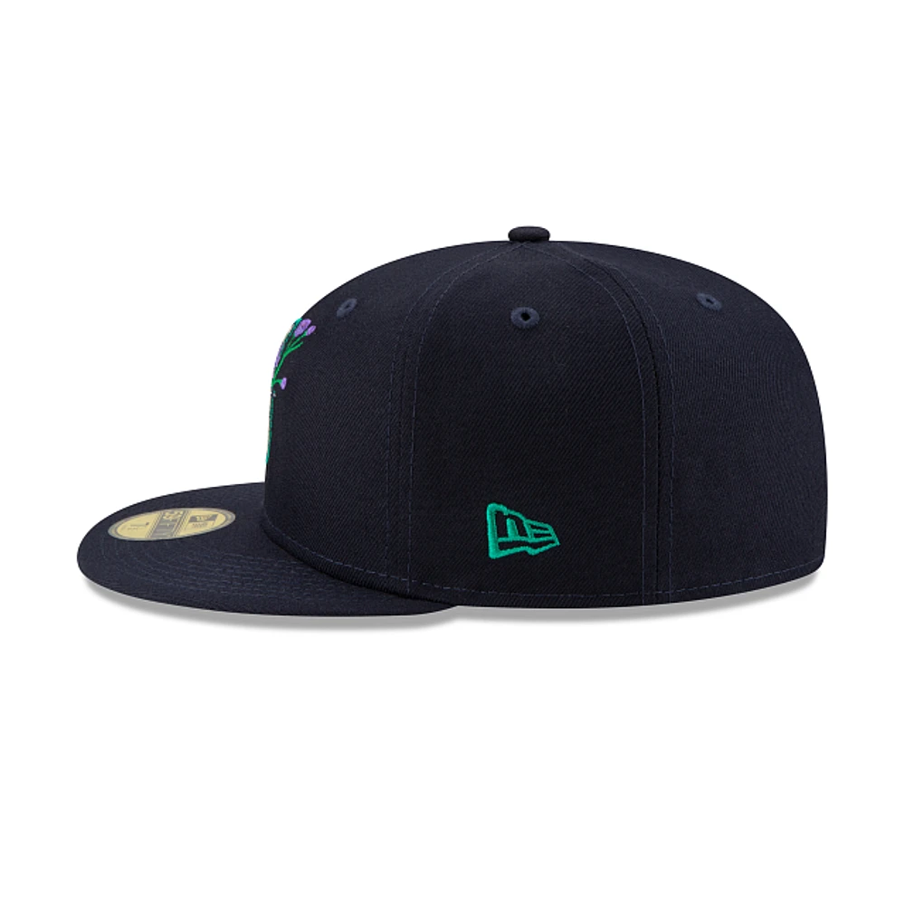 Seattle Mariners MLB Side Patch Bloom 59FIFTY Cerrada