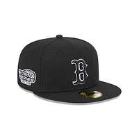 Boston Red Sox MLB Sidepatch 59FIFTY Cerrada Negra