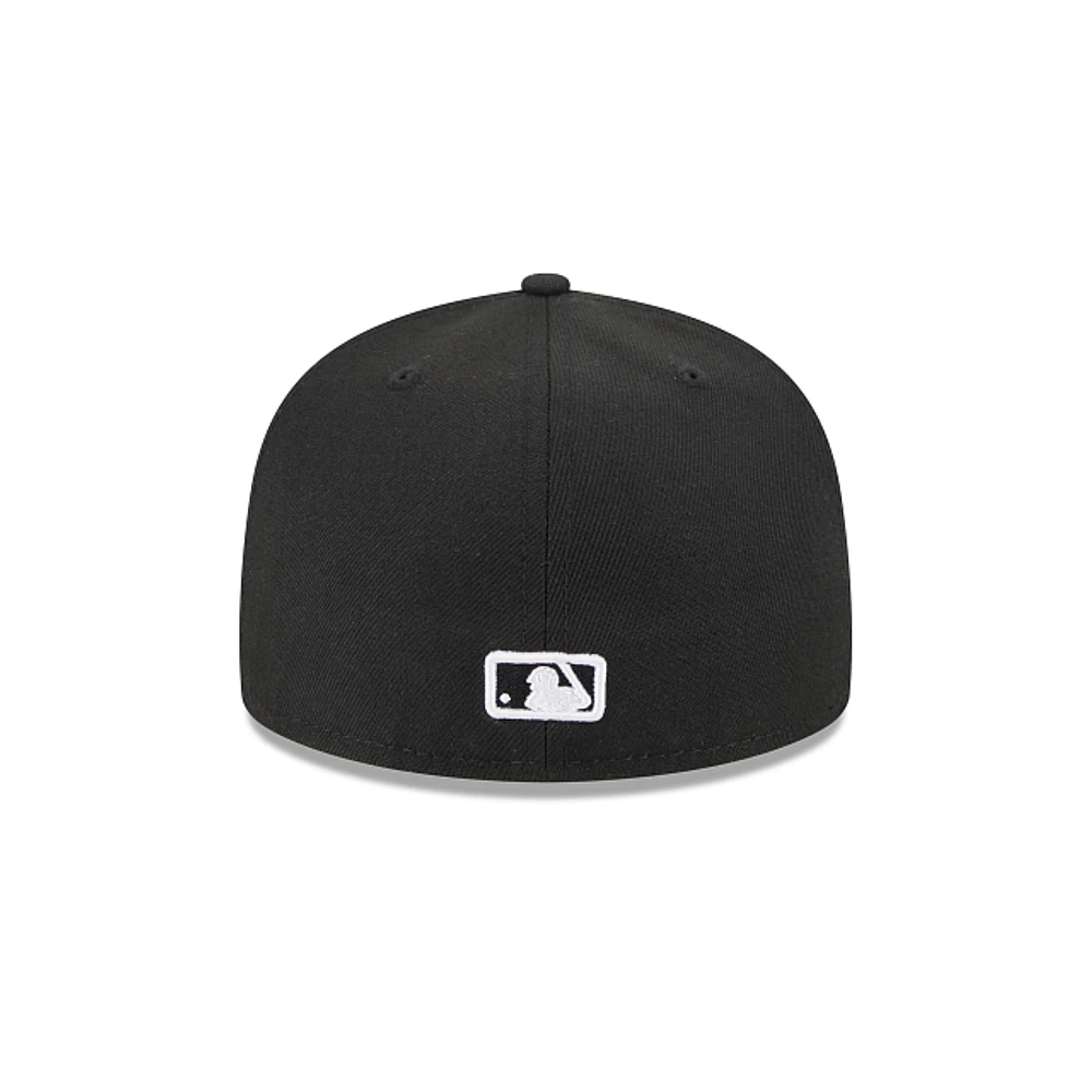 Texas Rangers MLB Sidepatch 59FIFTY Cerrada Negra