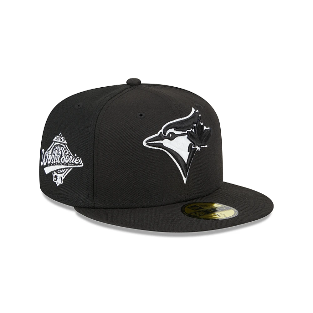 Toronto Blue Jays MLB Sidepatch 59FIFTY Cerrada Negra