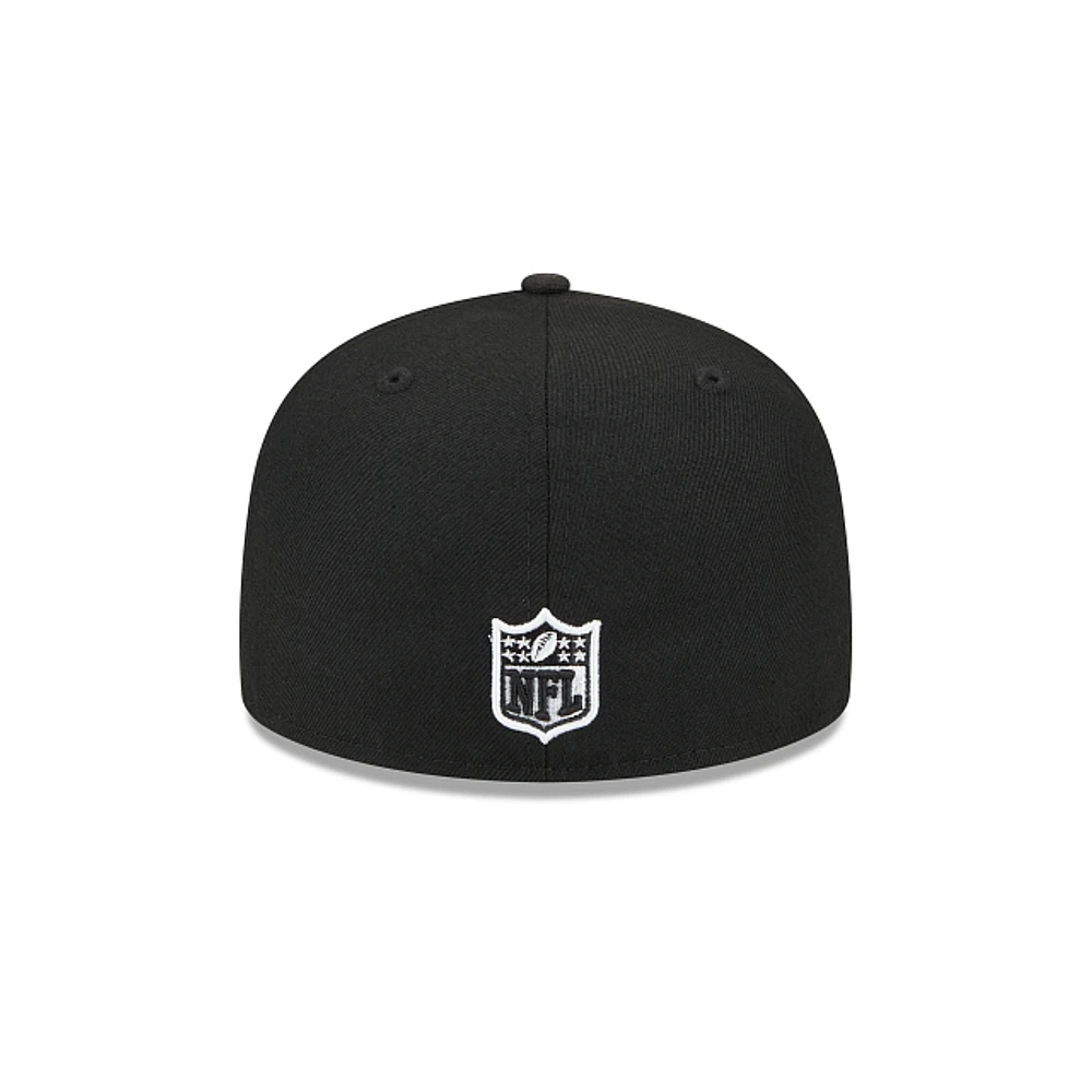 San Francisco 49Ers NFL Sidepatch 59FIFTY Cerrada Negra