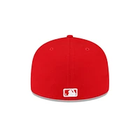 Chicago Cubs MLB Sidepatch 59FIFTY Cerrada Roja