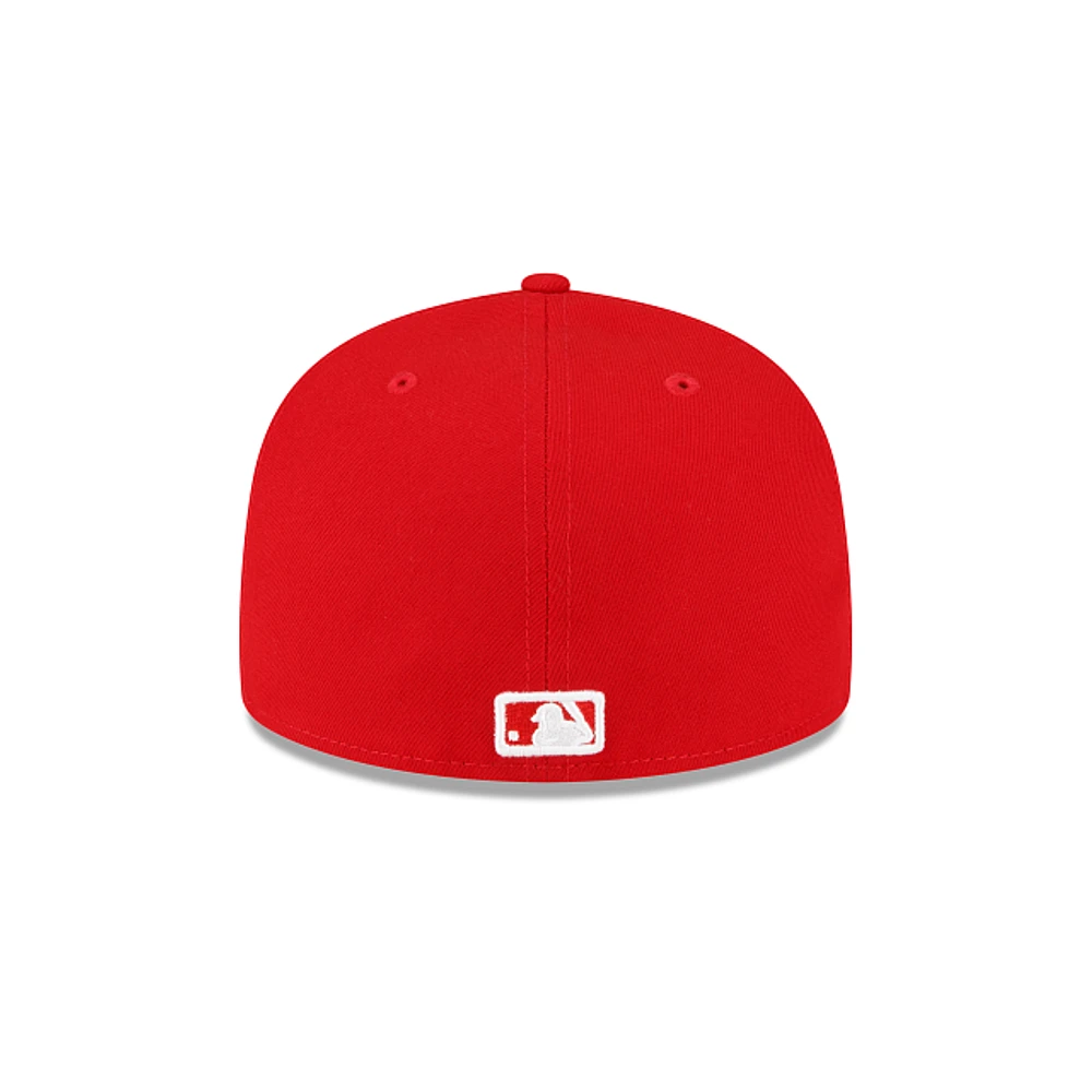 Atlanta Braves MLB Sidepatch 59FIFTY Cerrada Roja