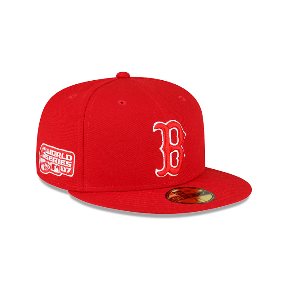 Boston Red Sox MLB Sidepatch 59FIFTY Cerrada Roja