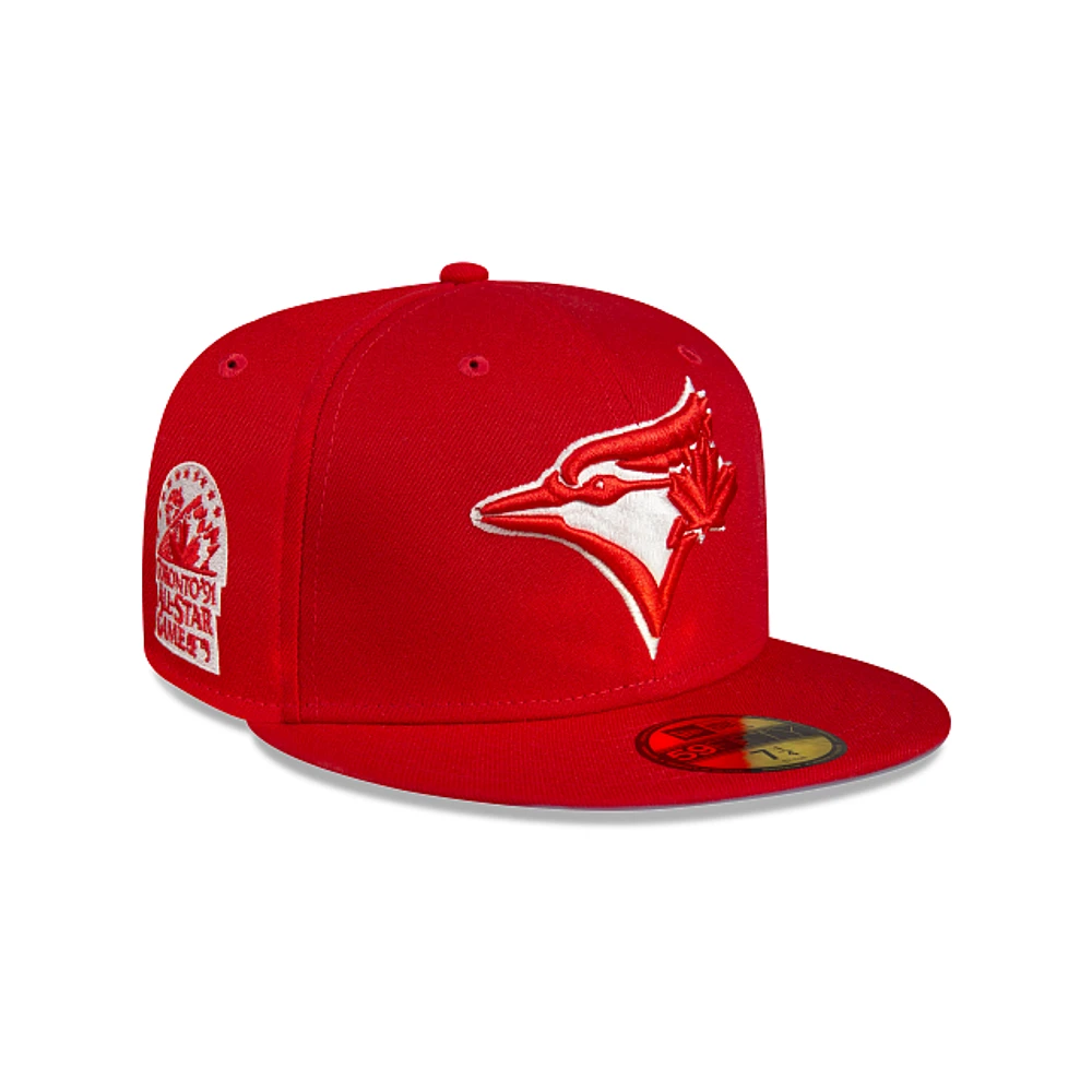 Toronto Blue Jays MLB Sidepatch 59FIFTY Cerrada Roja