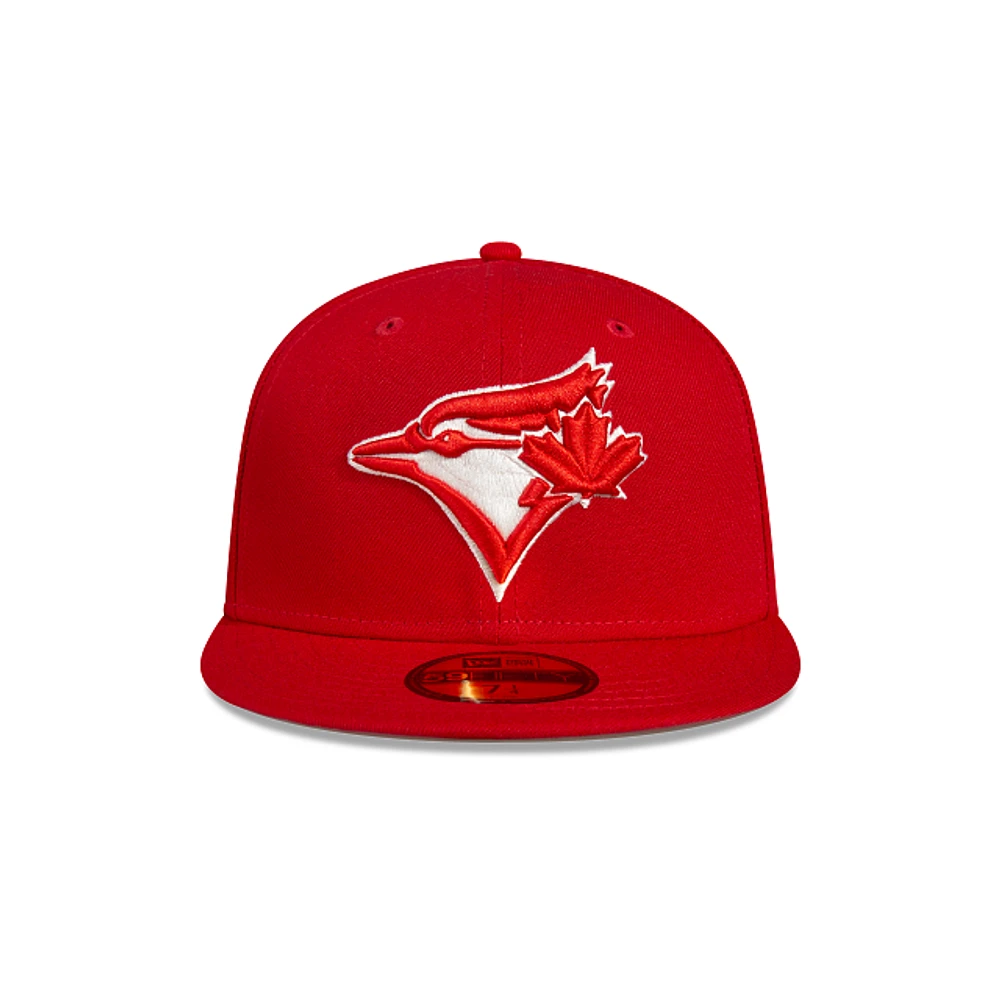 Toronto Blue Jays MLB Sidepatch 59FIFTY Cerrada Roja