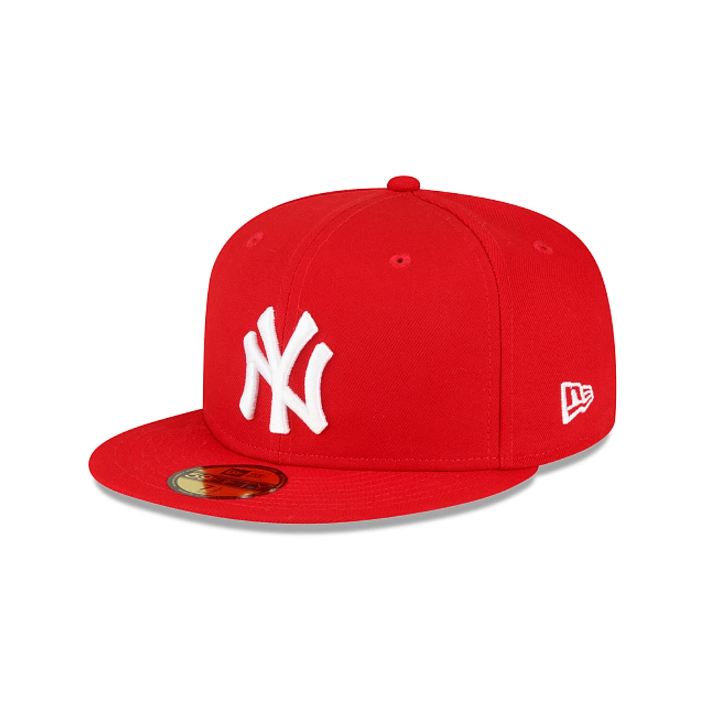 New York Yankees MLB Sidepatch 59FIFTY Cerrada Roja