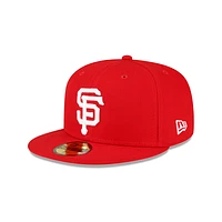 San Francisco Giants MLB Sidepatch 59FIFTY Cerrada Roja