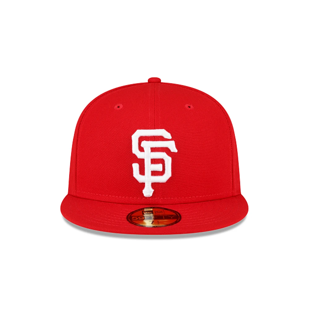 San Francisco Giants MLB Sidepatch 59FIFTY Cerrada Roja