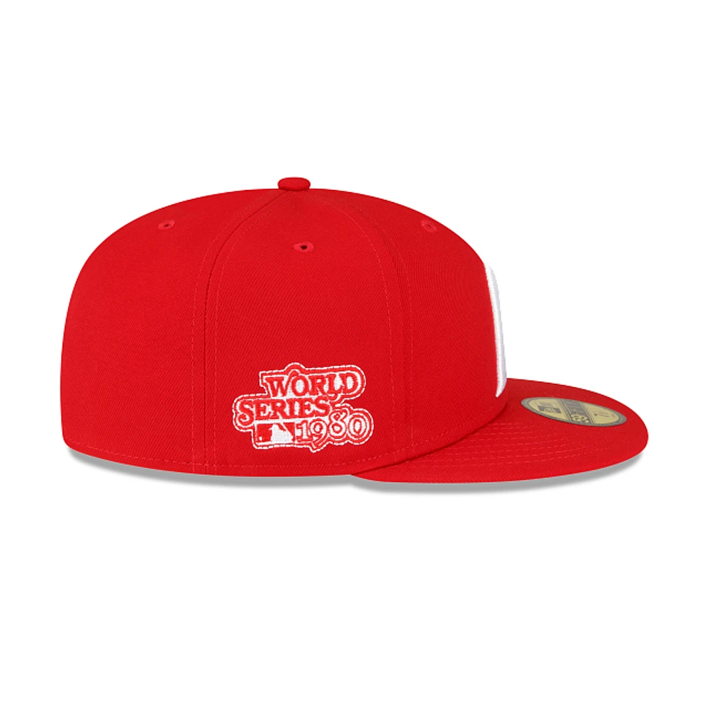 Philadelphia Phillies MLB Sidepatch 59FIFTY Cerrada Roja