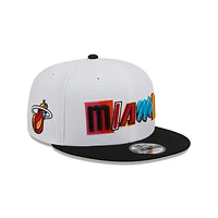 Miami Heat NBA City Edition 2022 9FIFTY Snapback