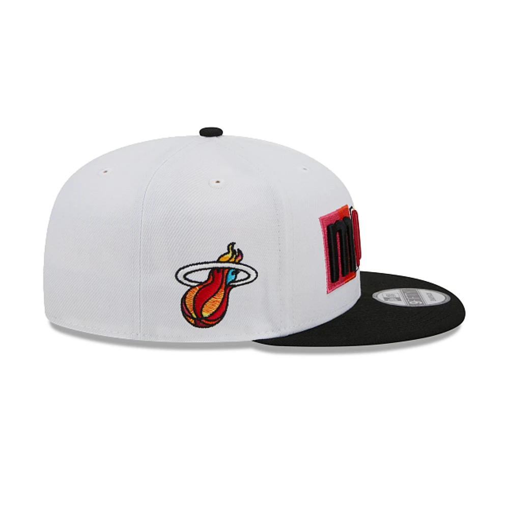 Miami Heat NBA City Edition 2022 9FIFTY Snapback