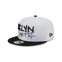 Brooklyn Nets NBA City Edition 2022 9FIFTY Snapback