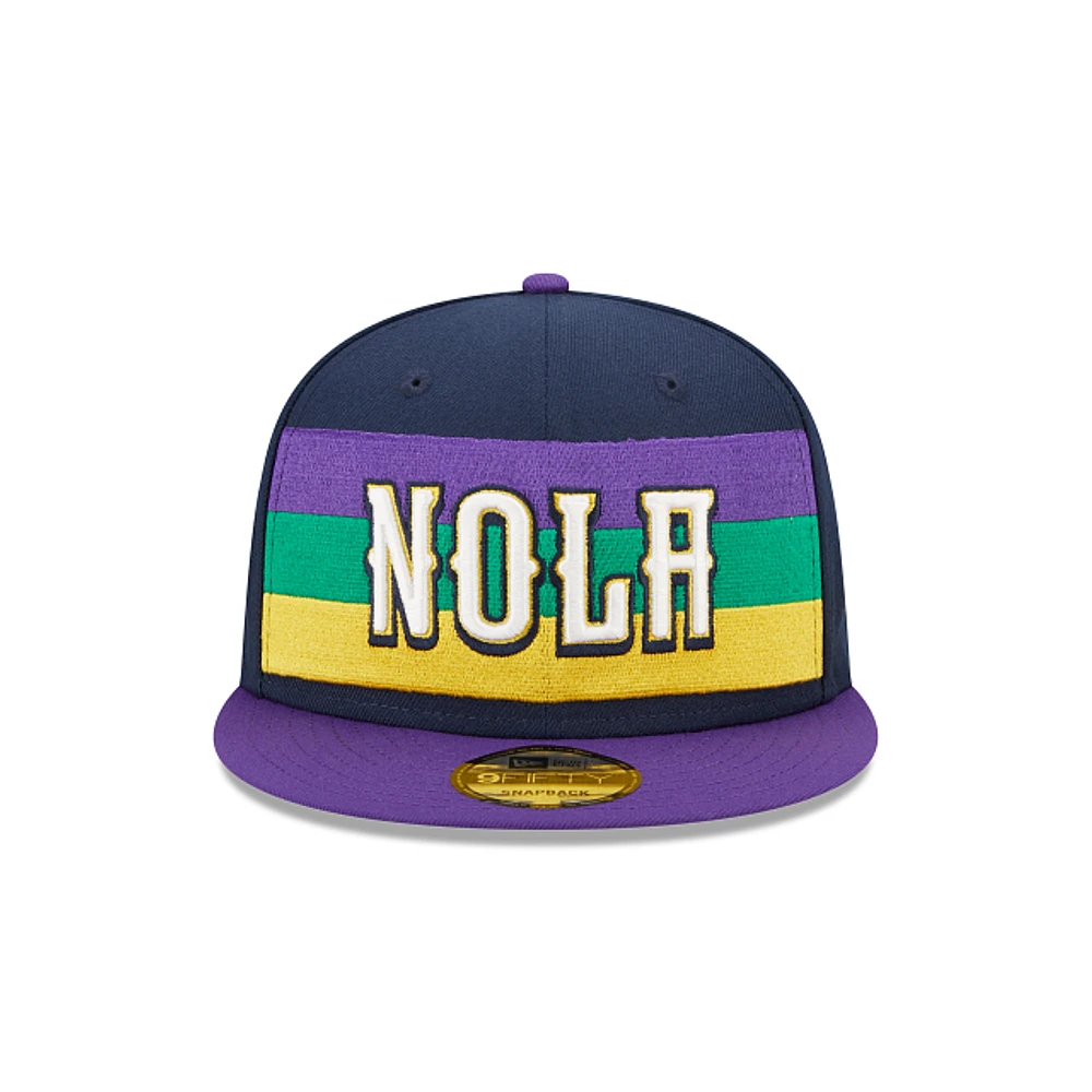 New Orleans Pelicans NBA City Edition 2022 9FIFTY Snapback