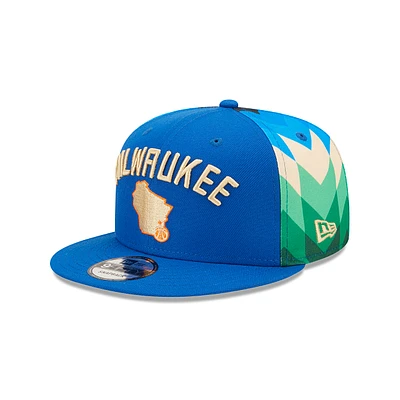 Milwaukee Bucks NBA City Edition 2022 9FIFTY Snapback