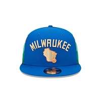 Milwaukee Bucks NBA City Edition 2022 9FIFTY Snapback