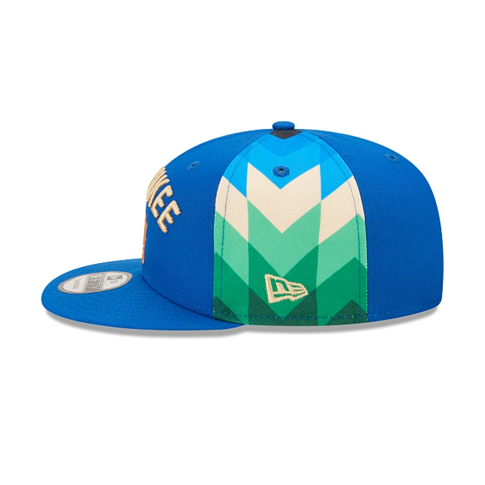 Milwaukee Bucks NBA City Edition 2022 9FIFTY Snapback