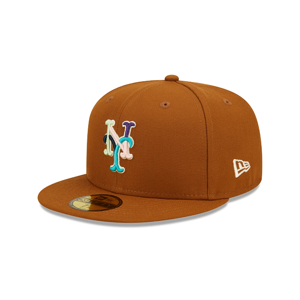 New York Mets MLB Vintage Floral 59FIFTY Cerrada