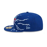 Toronto Blue Jays MLB Electrify 59FIFTY Cerrada