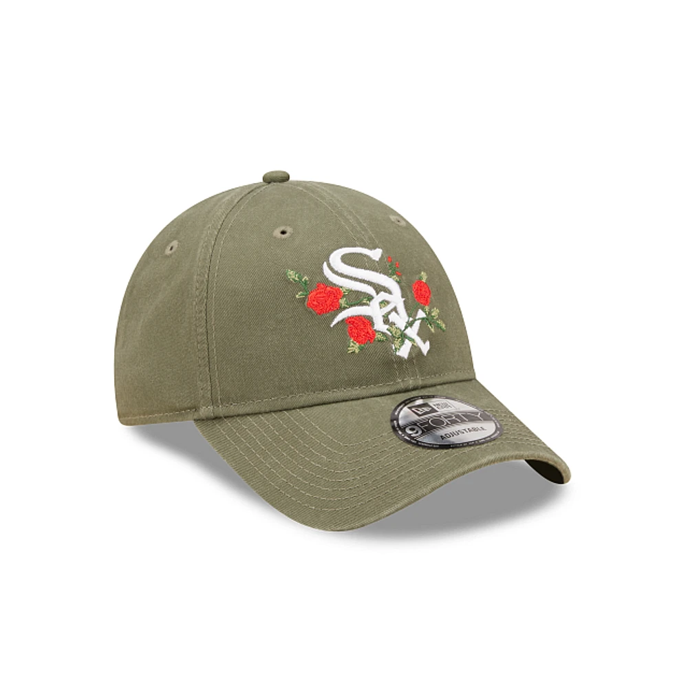 Chicago White Sox Floral Collection 9FORTY Strapback