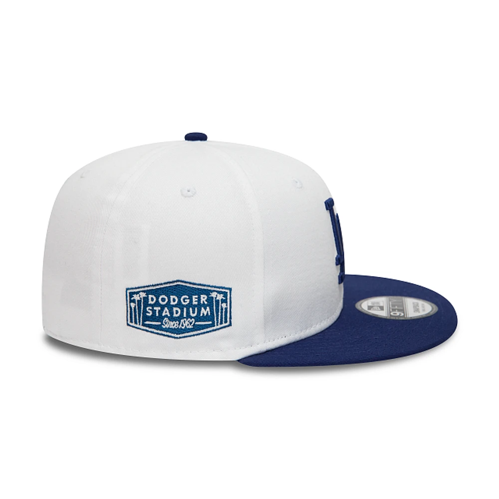 Los Angeles Dodgers MLB White Crown Patches 9FIFTY Snapback