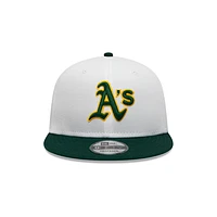 Oakland Athletics MLB White Crown Patches 9FIFTY Snapback