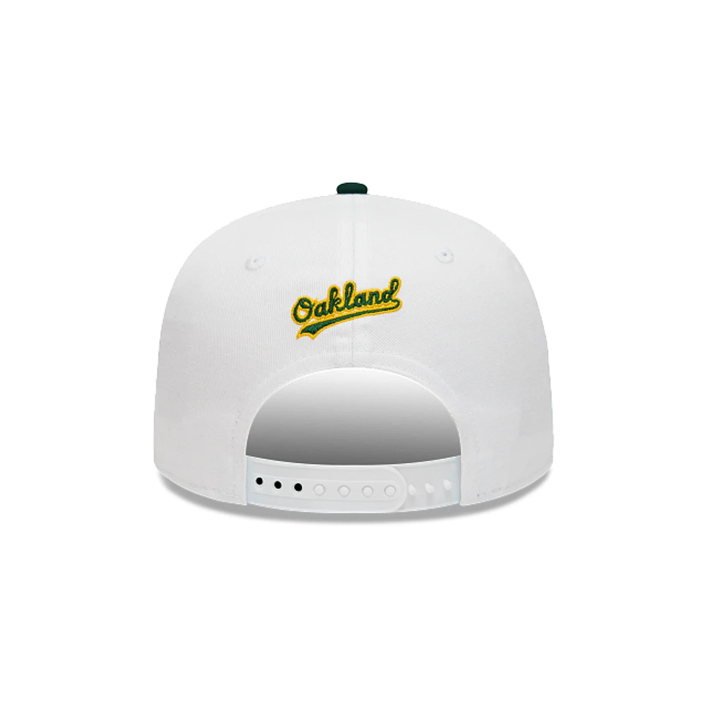 Oakland Athletics MLB White Crown Patches 9FIFTY Snapback