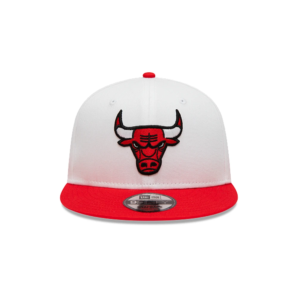 Chicago Bulls NBA White Crown Patches 9FIFTY Snapback