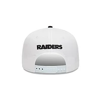 Las Vegas Raiders NFL White Crown Patches  9FIFTY Snapback