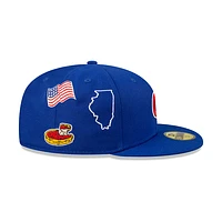 Chicago Cubs MLB Script 59FIFTY Cerrada