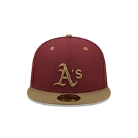 Oakland Athletics MLB Trail Mix 59FIFTY Cerrada