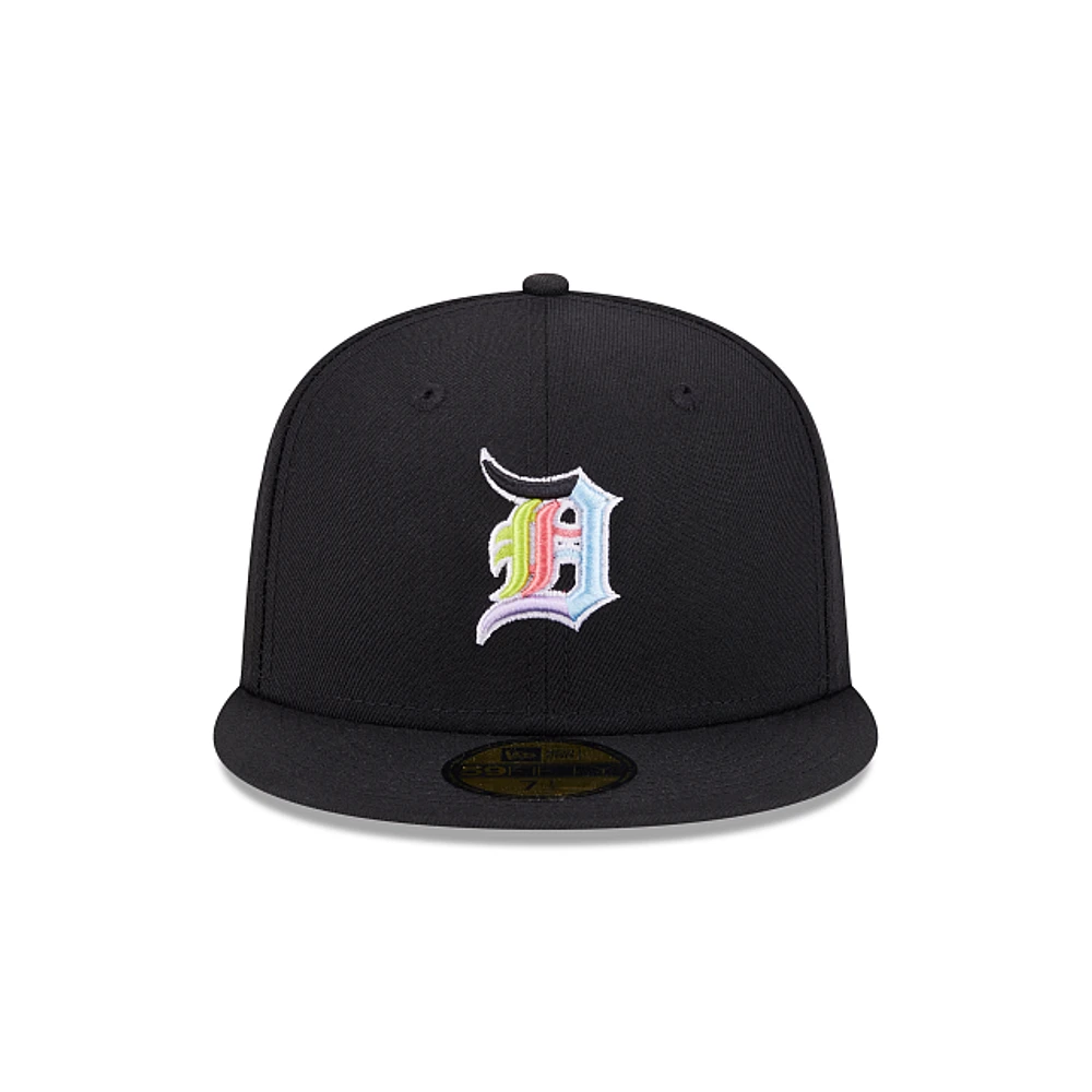 Detroit Tigers MLB Colorpack 59FIFTY Cerrada Negra