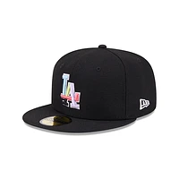 Los Angeles Dodgers MLB Colorpack 59FIFTY Cerrada Negra