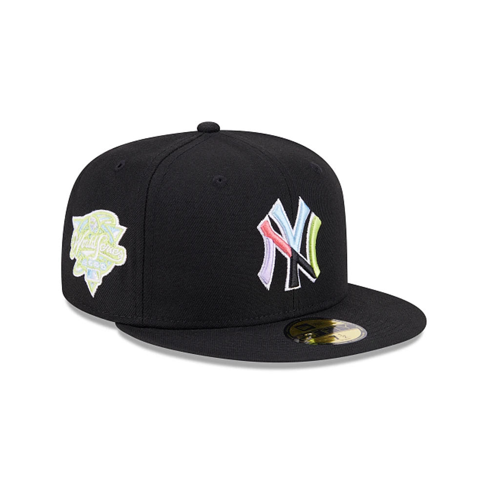 New York Yankees MLB Colorpack 59FIFTY Cerrada Negra