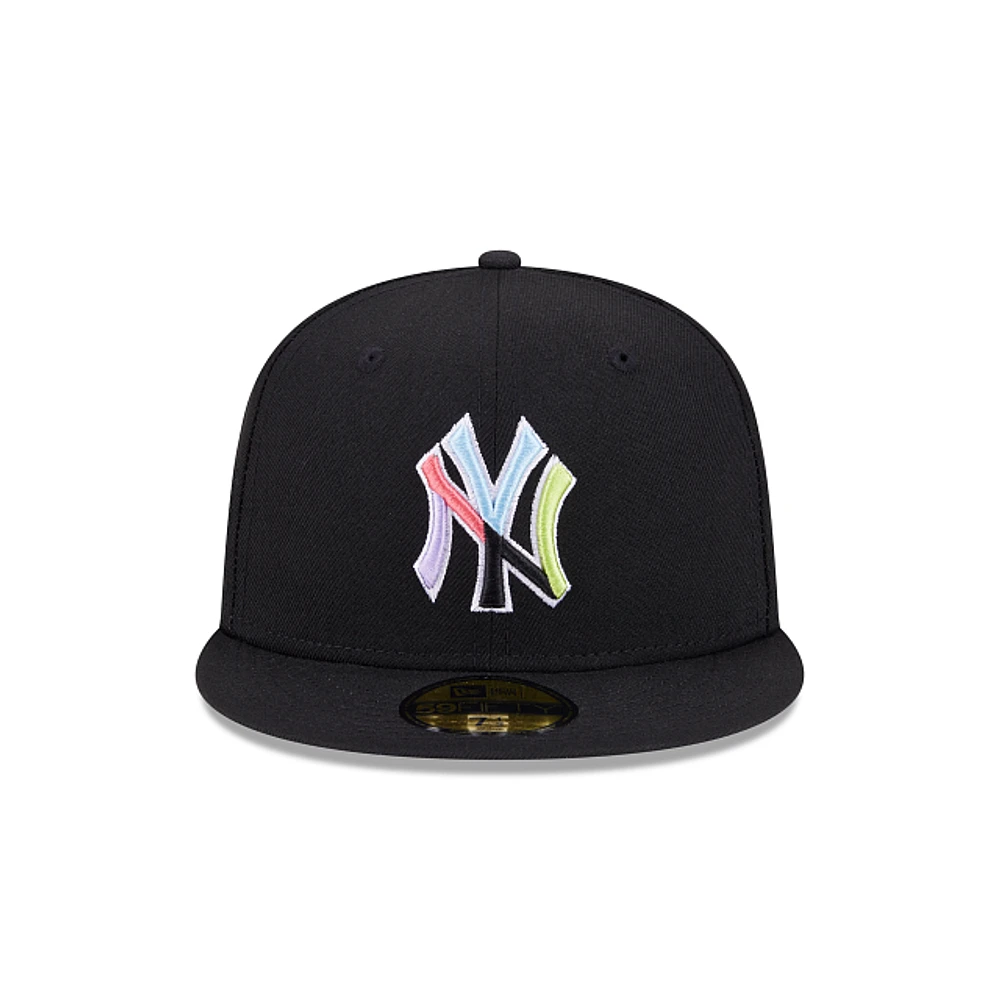 New York Yankees MLB Colorpack 59FIFTY Cerrada Negra