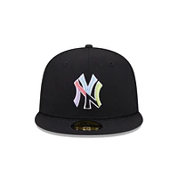 New York Yankees MLB Colorpack 59FIFTY Cerrada Negra